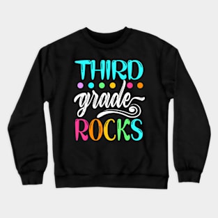 Third Grade Team 3rd Grade Teacher Kids Boys Crewneck Sweatshirt